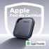 UGREEN FineTrack Air Tracker Tags(iOS Only), 2-Year Replaceable Battery Bluetooth Tracker Compatible with Apple Find My, Item Finder Smart Tag for Keys, Luggage, Wallet - [Apple MFi Certified]